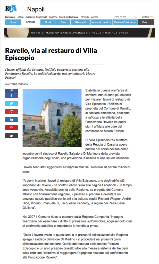 villa episcopio